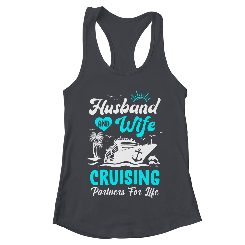Cruise Ship Cruising Couple Vacation Partners Husband Wife Shirt & Tank Top | teecentury