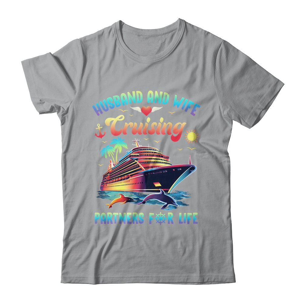 Cruise Ship Husband And Wife Cruising Partners Vacation Shirt & Tank Top | teecentury