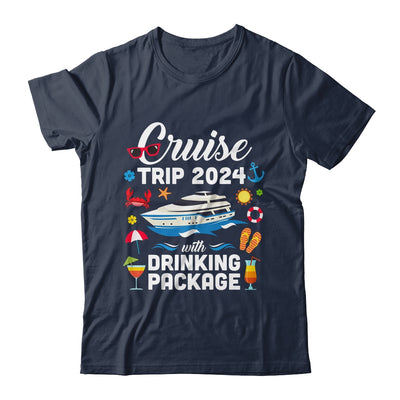 Cruise Squad 2024 Cruise Trip Drinking Package Shirt & Tank Top | teecentury