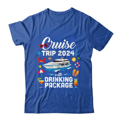 Cruise Squad 2024 Cruise Trip Drinking Package Shirt & Tank Top | teecentury