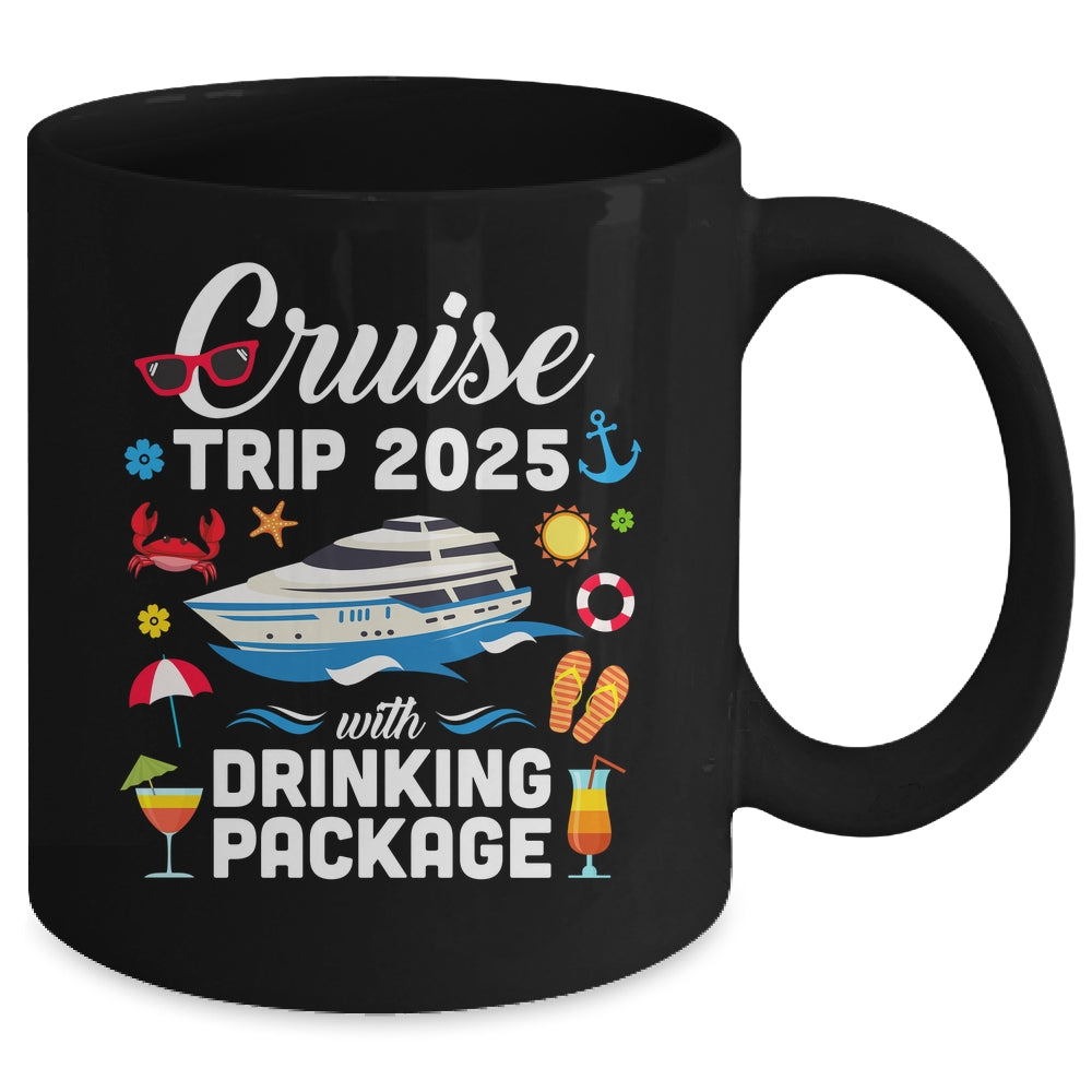 Cruise Squad 2025 Cruise Trip Drinking Package Mug | teecentury