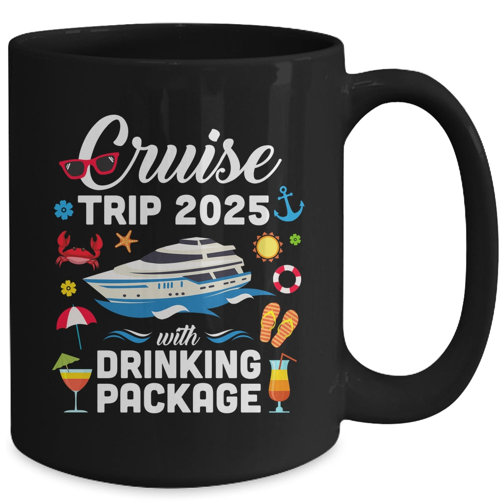 Cruise Squad 2025 Cruise Trip Drinking Package Mug | teecentury