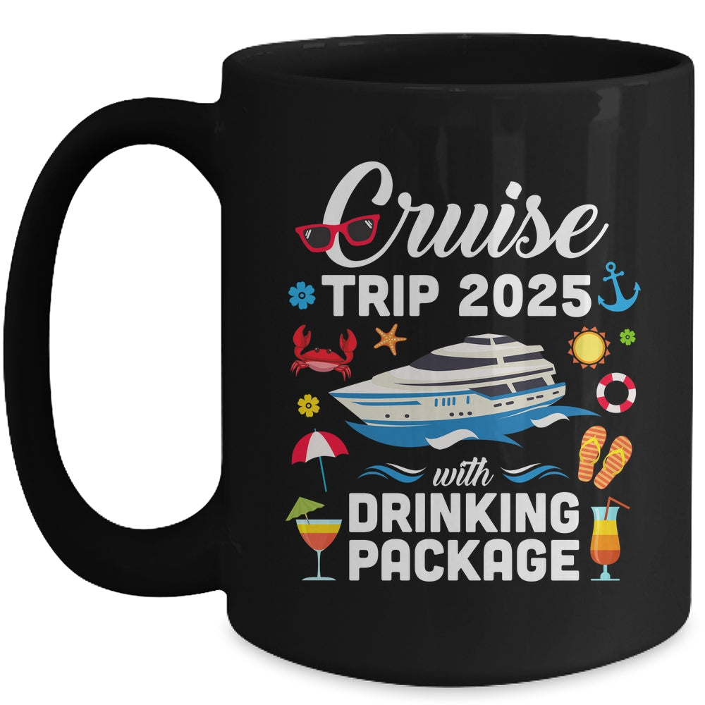Cruise Squad 2025 Cruise Trip Drinking Package Mug | teecentury