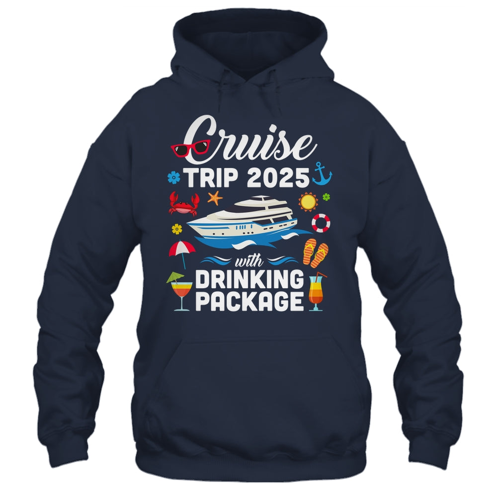 Cruise Squad 2025 Cruise Trip Drinking Package Shirt & Tank Top | teecentury