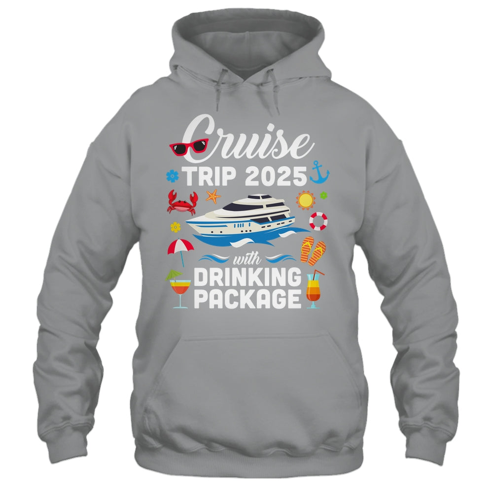 Cruise Squad 2025 Cruise Trip Drinking Package Shirt & Tank Top | teecentury