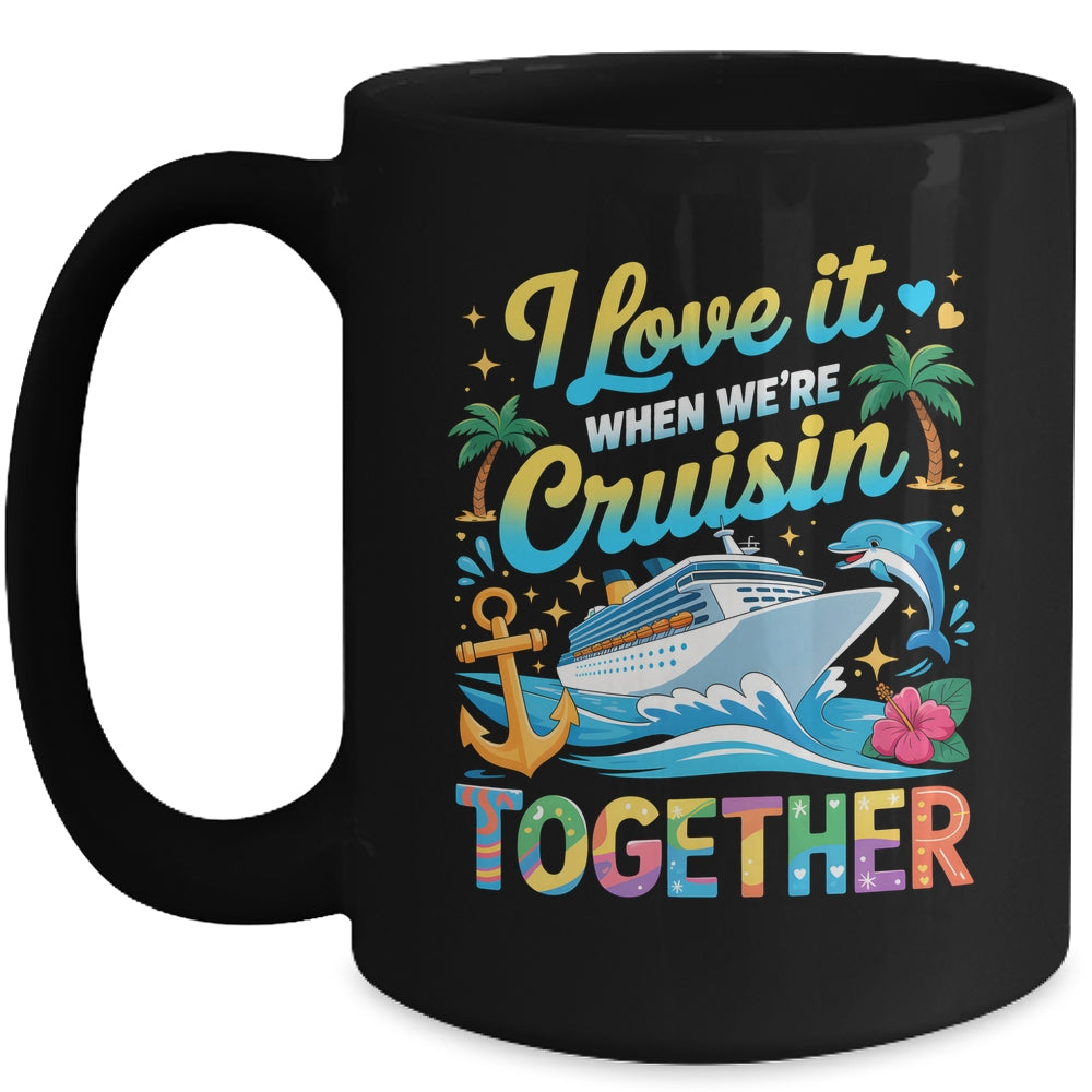 Cruise Squad 2025 Crusin Summer Vacation Matching Family Mug | teecentury