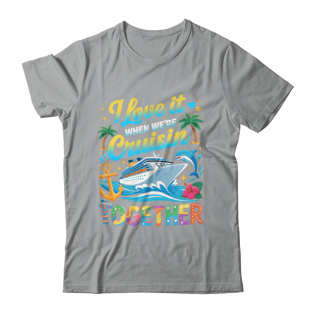 Cruise Squad 2025 Crusin Summer Vacation Matching Family Shirt & Tank Top | teecentury