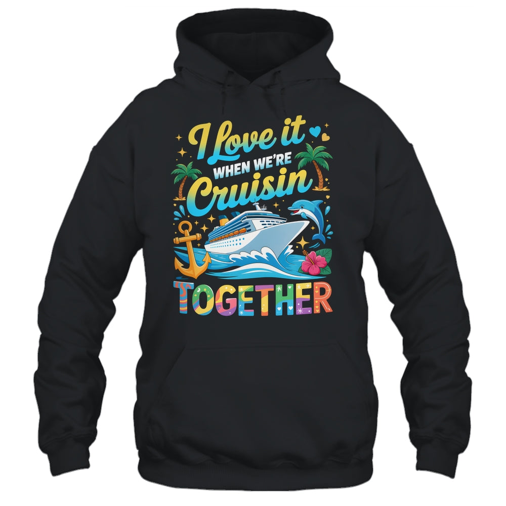 Cruise Squad 2025 Crusin Summer Vacation Matching Family Shirt & Tank Top | teecentury