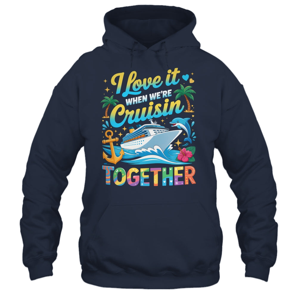 Cruise Squad 2025 Crusin Summer Vacation Matching Family Shirt & Tank Top | teecentury