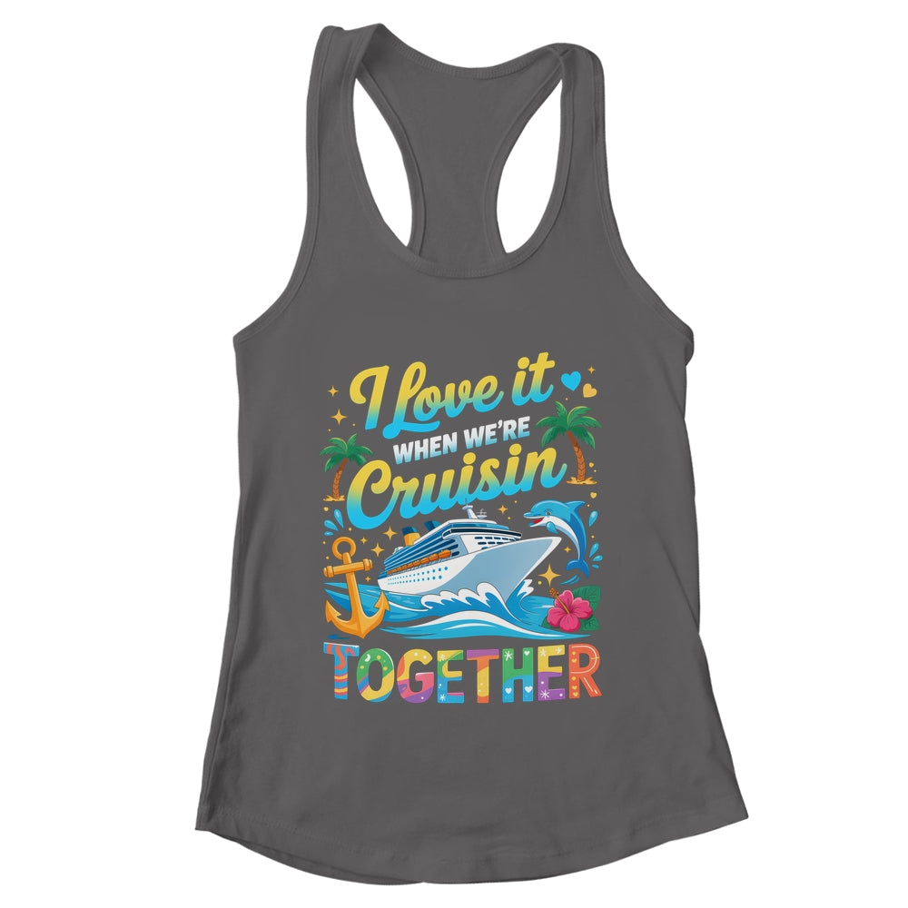 Cruise Squad 2025 Crusin Summer Vacation Matching Family Shirt & Tank Top | teecentury