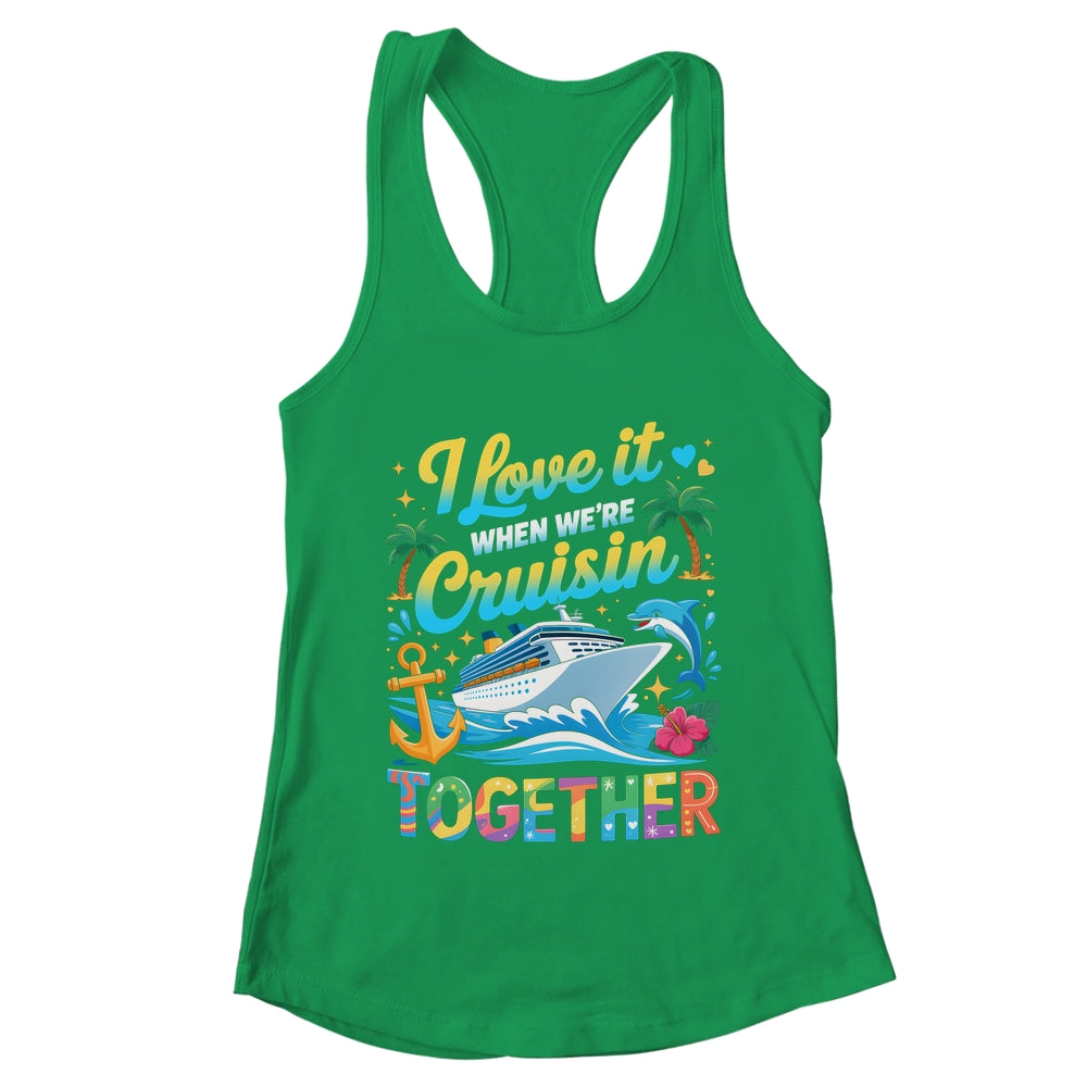 Cruise Squad 2025 Crusin Summer Vacation Matching Family Shirt & Tank Top | teecentury