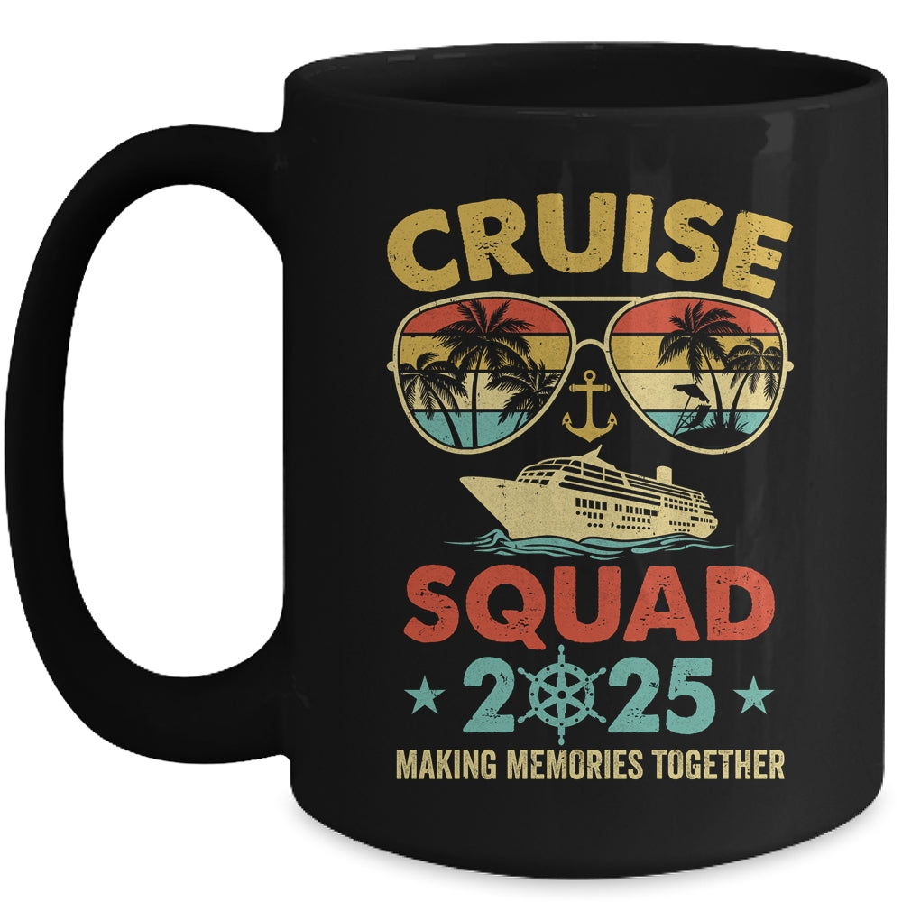 Cruise Squad 2025 Family Vacation Matching Group Summer Mug | teecentury