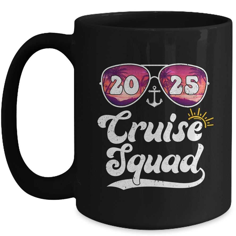 Cruise Squad 2025 Trip Vacation Family Matching Group Mug | teecentury