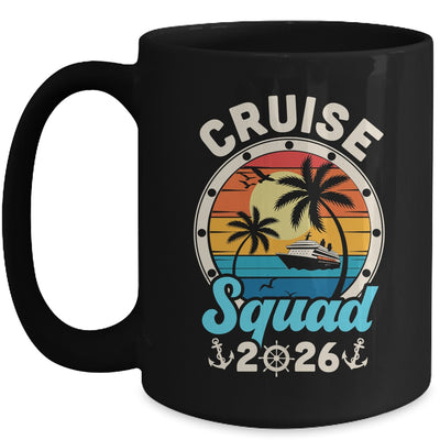 Cruise Squad 2026 Family Cruise Summer Vacation Matching Mug | teecentury