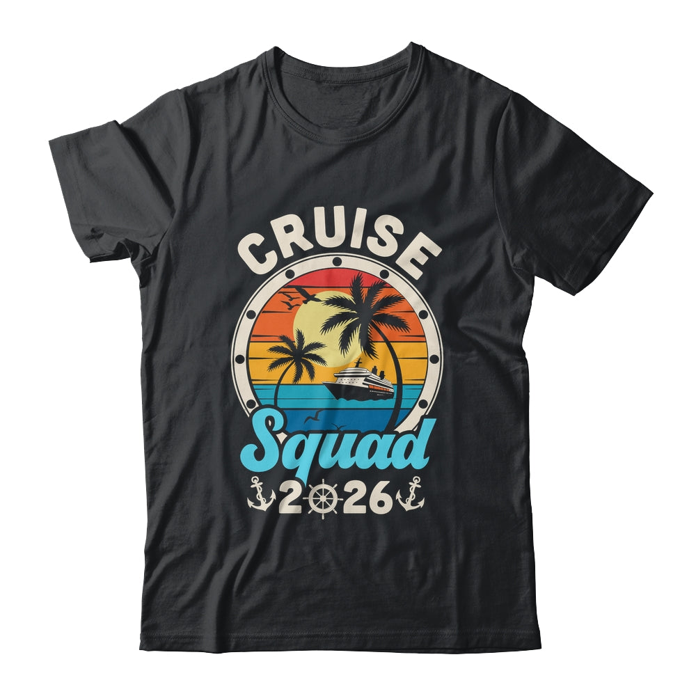 Cruise Squad 2026 Family Cruise Summer Vacation Matching Shirt & Tank Top | teecentury