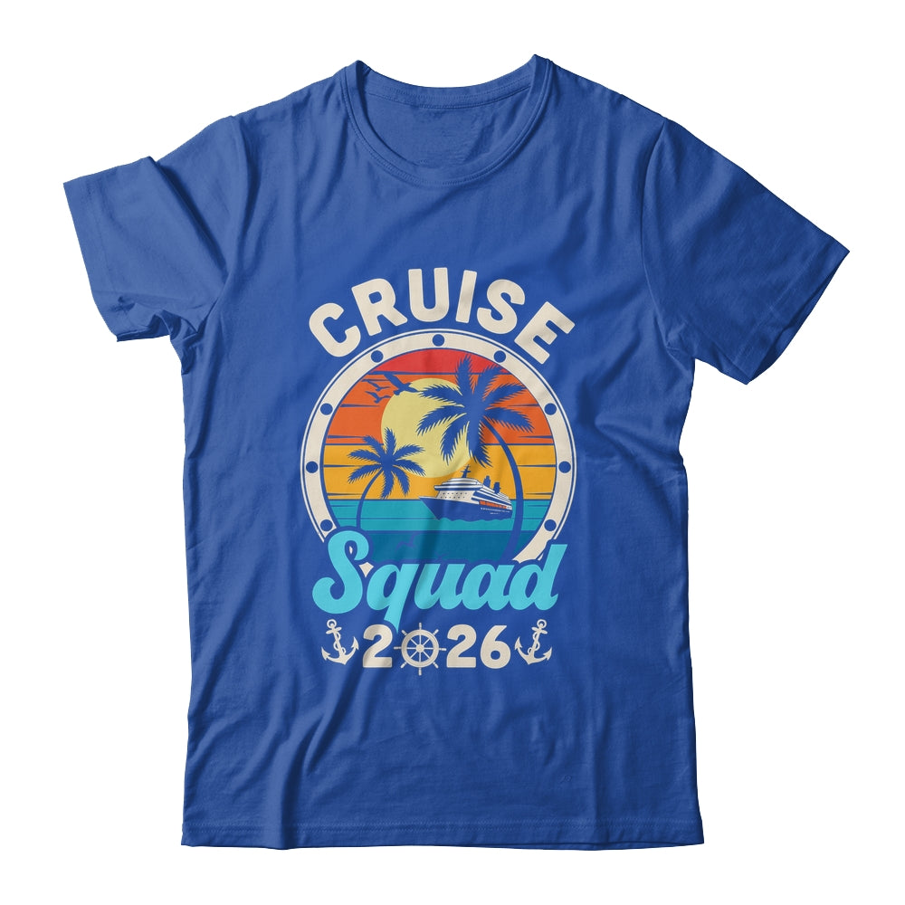 Cruise Squad 2026 Family Cruise Summer Vacation Matching Shirt & Tank Top | teecentury