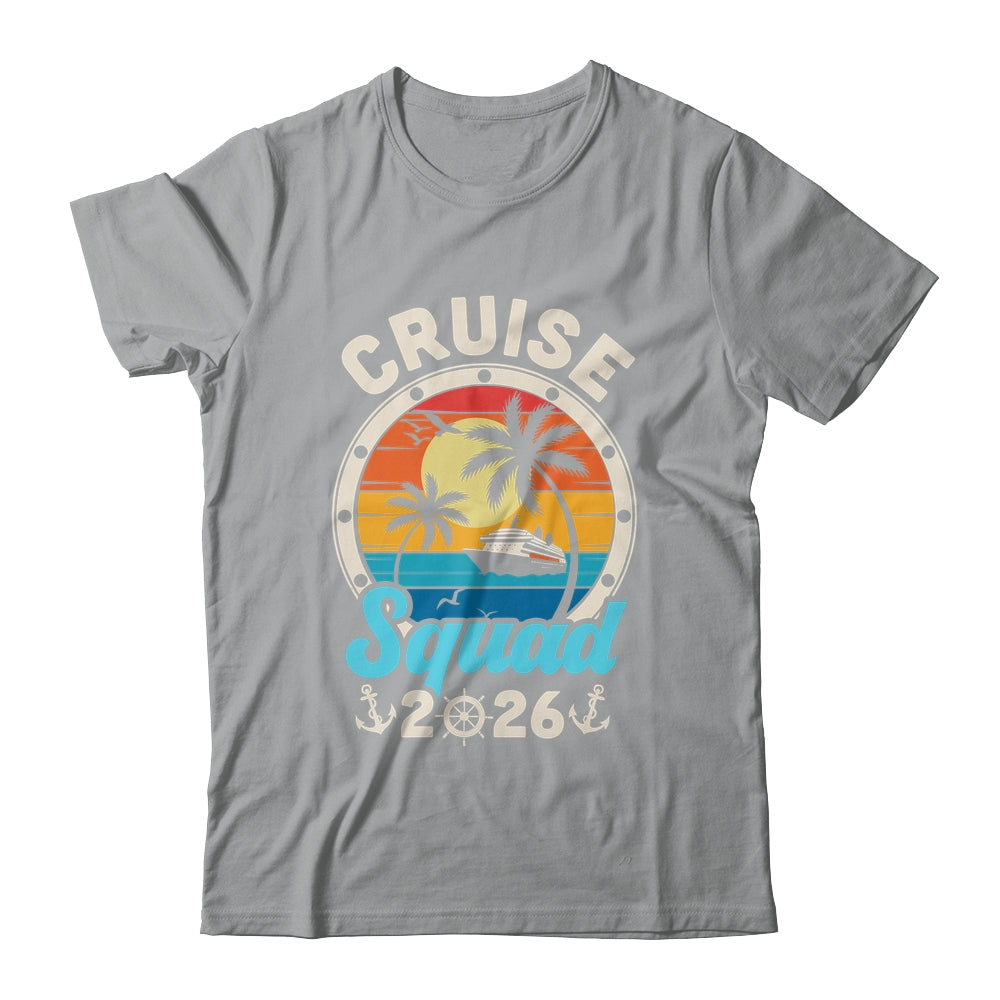 Cruise Squad 2026 Family Cruise Summer Vacation Matching Shirt & Tank Top | teecentury