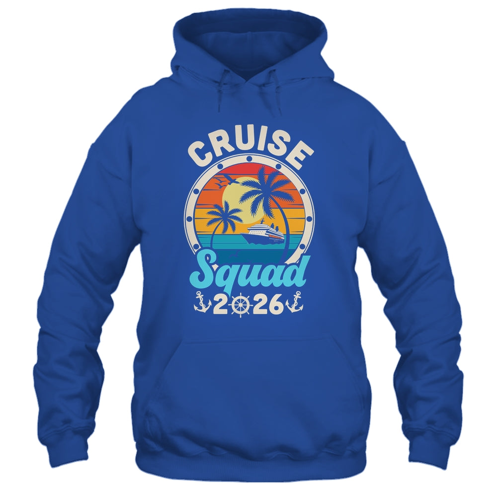 Cruise Squad 2026 Family Cruise Summer Vacation Matching Shirt & Tank Top | teecentury