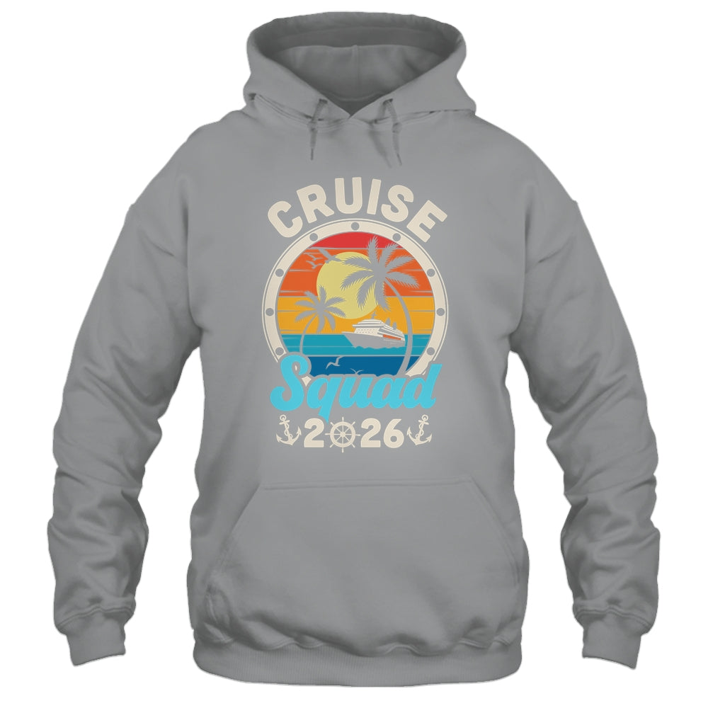 Cruise Squad 2026 Family Cruise Summer Vacation Matching Shirt & Tank Top | teecentury