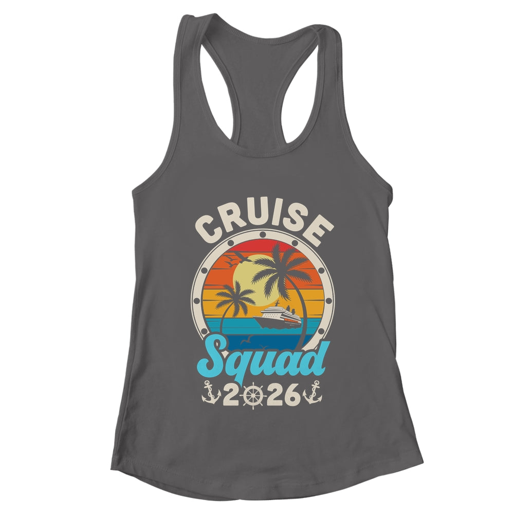 Cruise Squad 2026 Family Cruise Summer Vacation Matching Shirt & Tank Top | teecentury