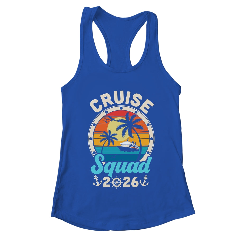 Cruise Squad 2026 Family Cruise Summer Vacation Matching Shirt & Tank Top | teecentury