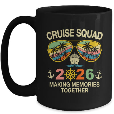 Cruise Squad 2026 Family Group Matching Summer Vacation Mug | teecentury