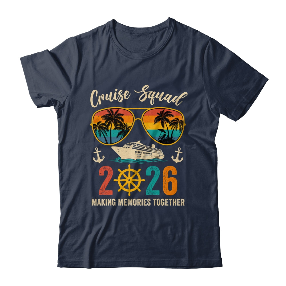 Cruise Squad 2026 Family Vacation Matching Group Summer Shirt & Tank Top | teecentury