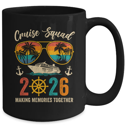 Cruise Squad 2026 Family Vacation Matching Group Summer Mug | teecentury