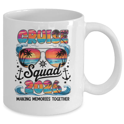 Cruise Squad 2026 Summer Vacation Family Cruise Matching Mug | teecentury