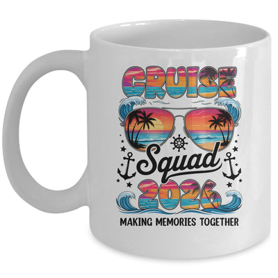 Cruise Squad 2026 Summer Vacation Family Cruise Matching Mug | teecentury