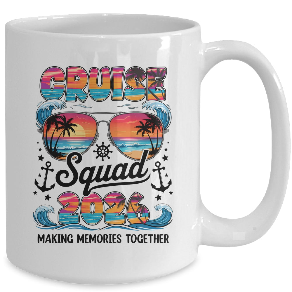 Cruise Squad 2026 Summer Vacation Family Cruise Matching Mug | teecentury