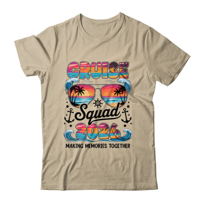 Cruise Squad 2026 Summer Vacation Family Cruise Matching Shirt & Tank Top | teecentury