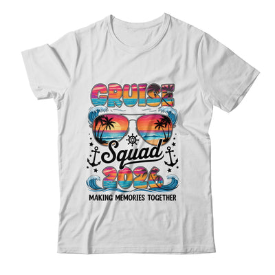 Cruise Squad 2026 Summer Vacation Family Cruise Matching Shirt & Tank Top | teecentury