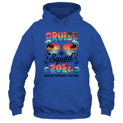 Cruise Squad 2026 Summer Vacation Family Cruise Matching Shirt & Tank Top | teecentury