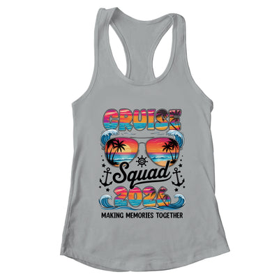 Cruise Squad 2026 Summer Vacation Family Cruise Matching Shirt & Tank Top | teecentury