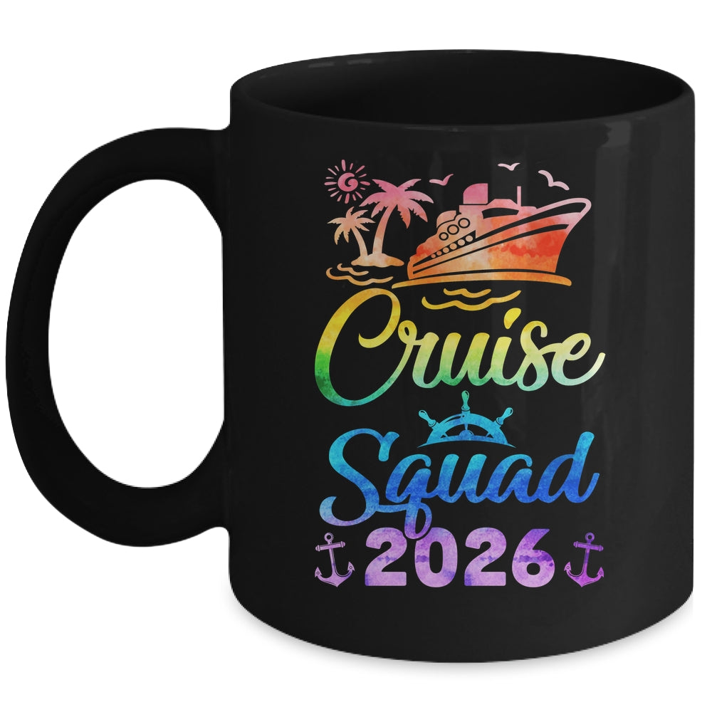 Cruise Squad 2026 Summer Vacation Family Friend Travel Group Mug | teecentury