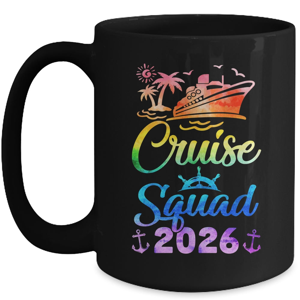 Cruise Squad 2026 Summer Vacation Family Friend Travel Group Mug | teecentury