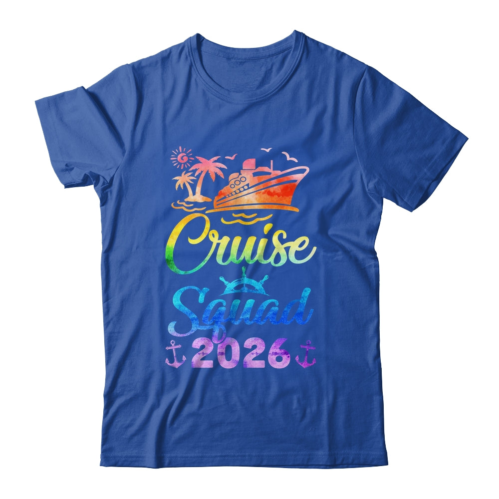 Cruise Squad 2026 Summer Vacation Family Friend Travel Group Shirt & Tank Top | teecentury