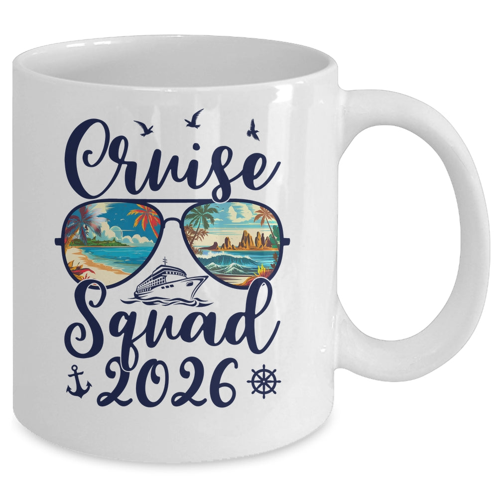 Cruise Squad 2026 Summer Vacation Matching Family Cruise Mug | teecentury