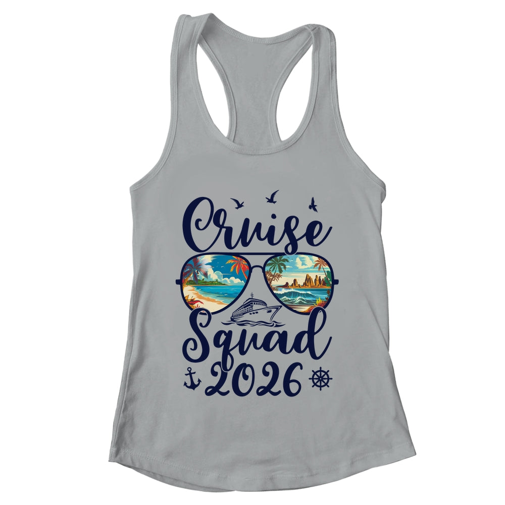 Cruise Squad 2026 Summer Vacation Matching Family Cruise Shirt & Tank Top | teecentury