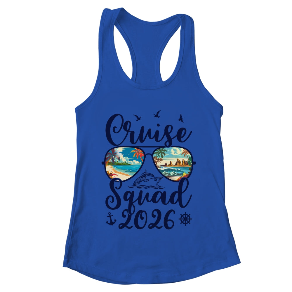 Cruise Squad 2026 Summer Vacation Matching Family Cruise Shirt & Tank Top | teecentury