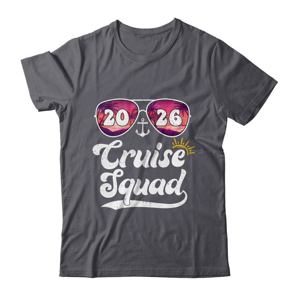 Cruise Squad 2026 Trip Vacation Family Matching Group Shirt & Tank Top | teecentury