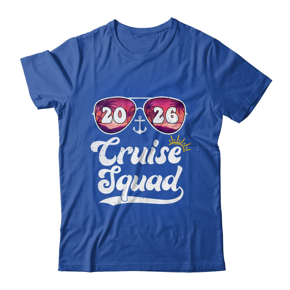 Cruise Squad 2026 Trip Vacation Family Matching Group Shirt & Tank Top | teecentury