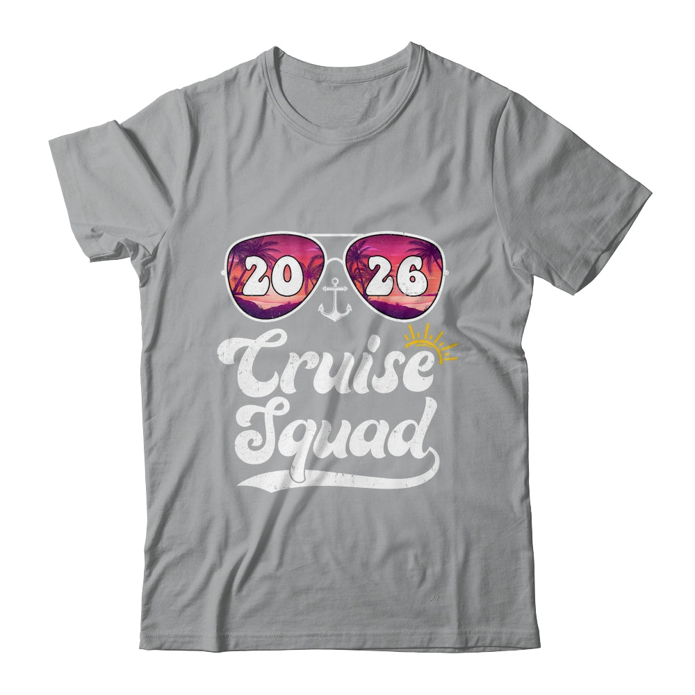 Cruise Squad 2026 Trip Vacation Family Matching Group Shirt & Tank Top | teecentury