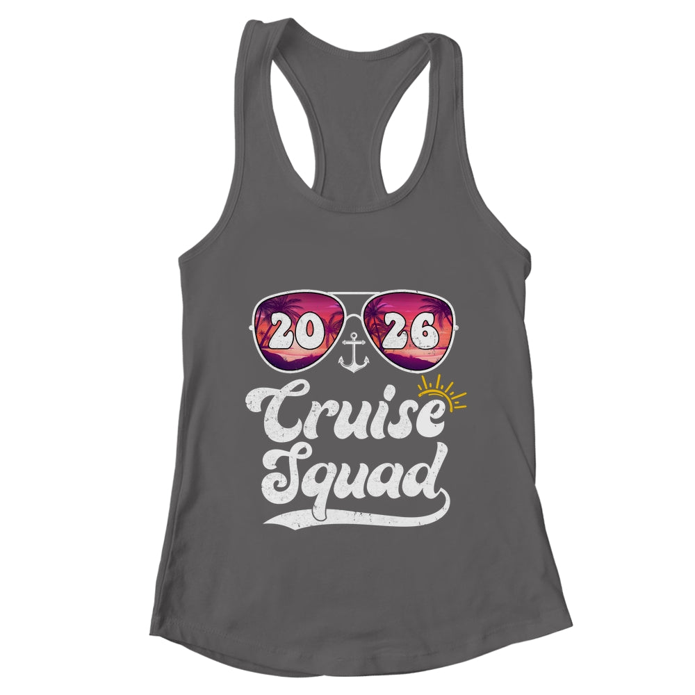 Cruise Squad 2026 Trip Vacation Family Matching Group Shirt & Tank Top | teecentury