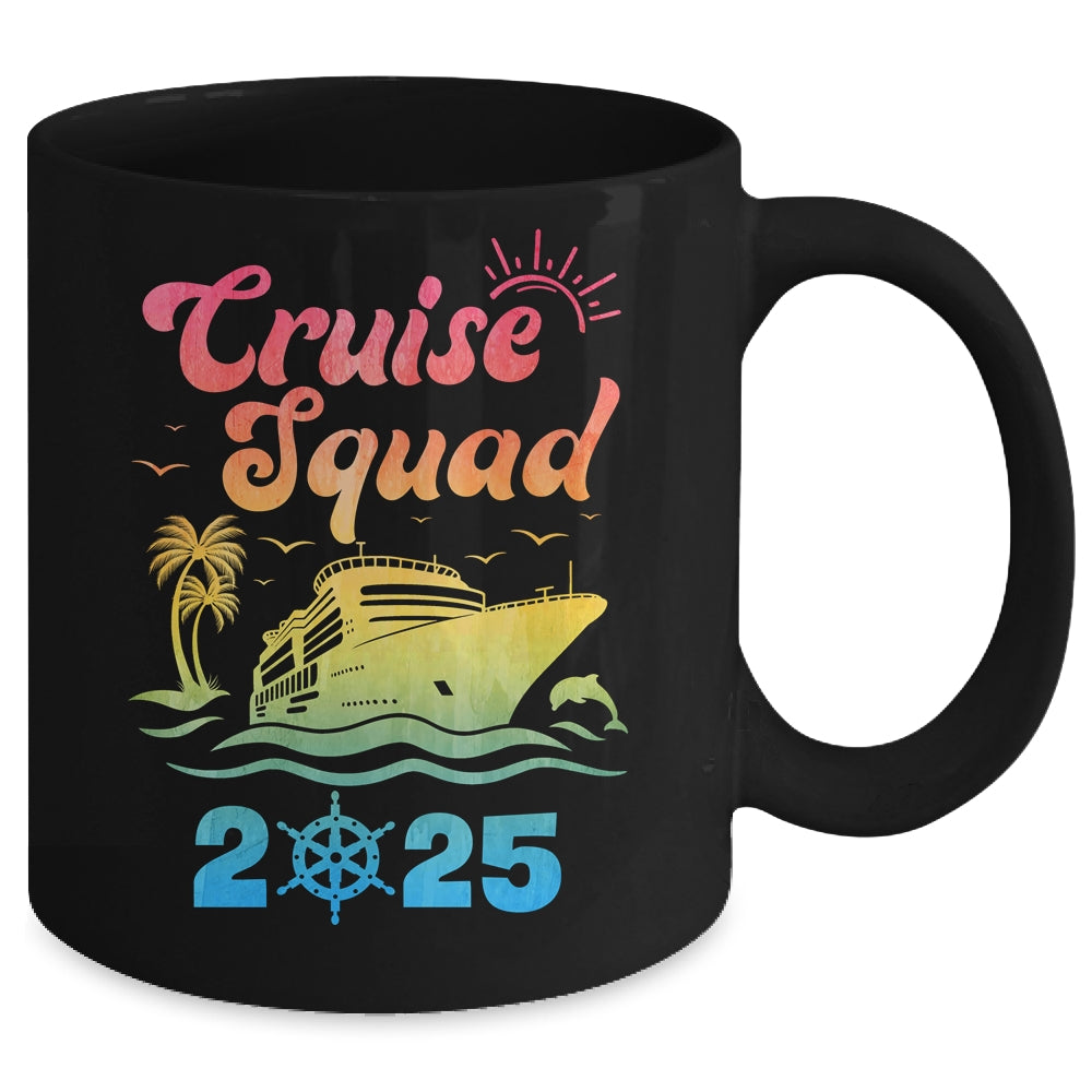 Cruise Squad My First Cruise 2025 Vacation Matching Family Mug | teecentury
