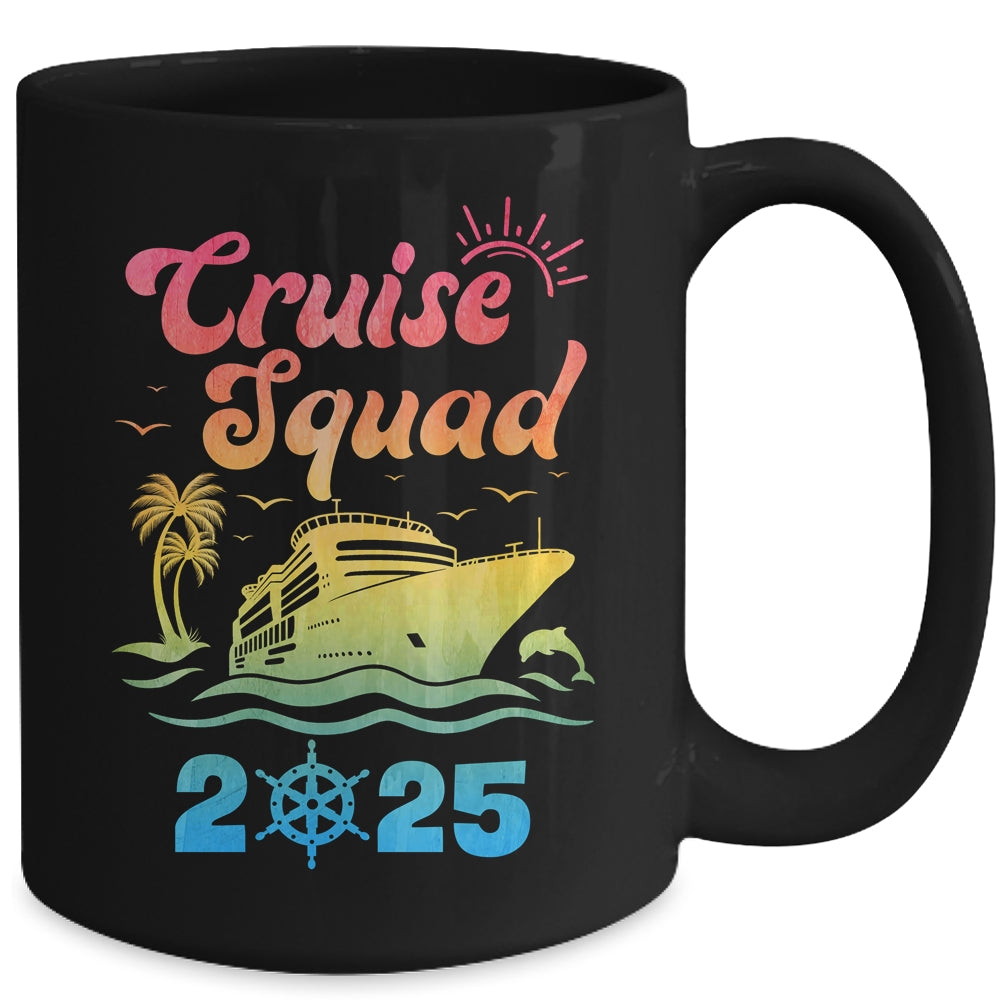 Cruise Squad My First Cruise 2025 Vacation Matching Family Mug | teecentury