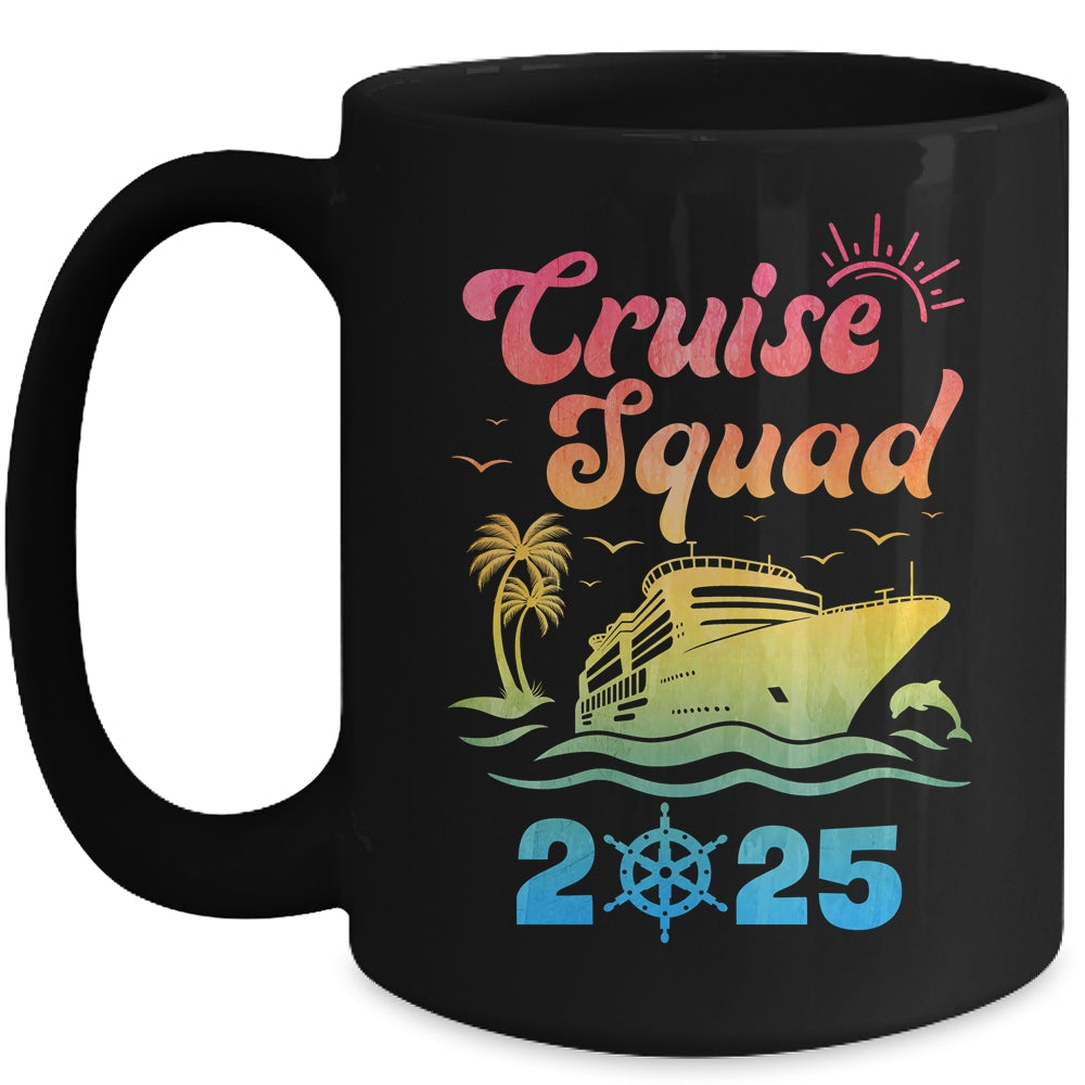 Cruise Squad My First Cruise 2025 Vacation Matching Family Mug | teecentury