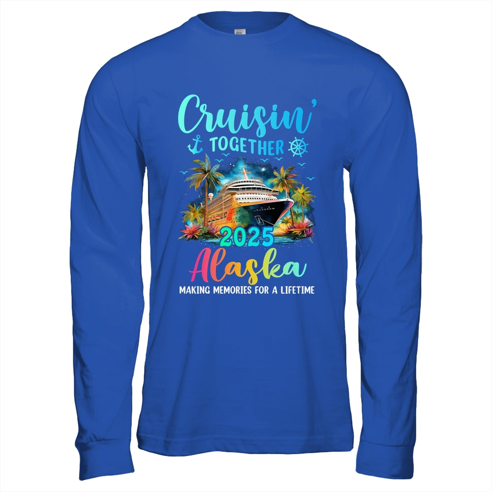 Cruisin' Together Alaska 2025 Family Cruise Vacation Shirt & Hoodie | teecentury