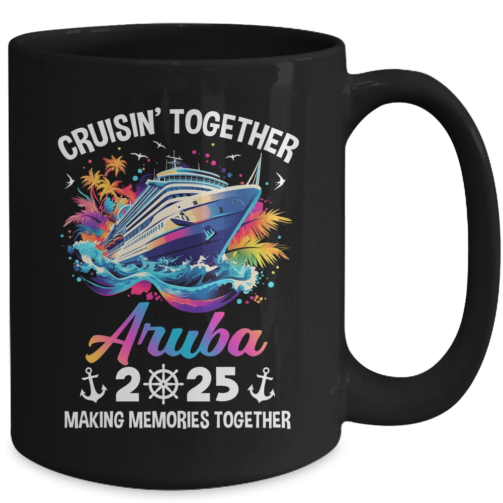 Cruisin Together Aruba Vacation Beach 2025 Memories Squad Mug | teecentury